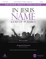 In Jesus' Name SATB choral sheet music cover